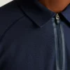 All Day Long Sleeve Zip Polo