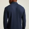 All Day Long Sleeve Zip Polo