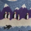 Arctic Fair Isle Sweater | Soft Arctic Fleece Pullover Sweatshirt