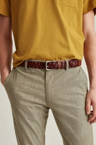 Braided Leather Belt