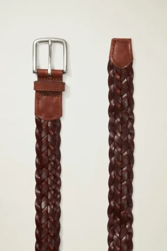 Braided Leather Belt