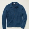 Brushed Cardigan Sweater for Men | Lightweight Layering Warmth