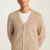 Cable Knit Cardigan for Men by Bonobos | Merino Blend Heritage Style