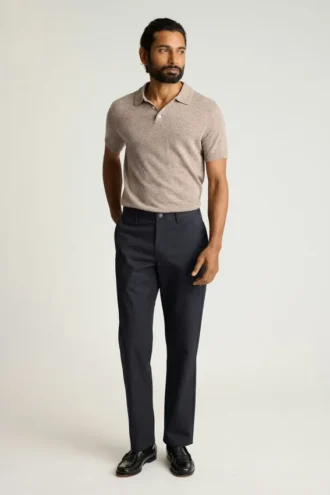 Cashmere Sweater Polo