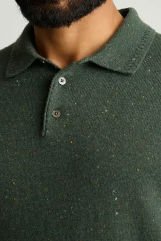 Cashmere Sweater Polo