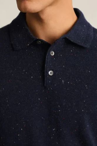 Cashmere Sweater Polo