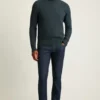 Chanteclair Mock Neck Sweater