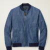 Chic & Stylish Bonobos Chambray Bomber Jacket