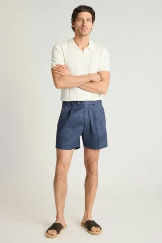 Coastal Linen Shorts for Men