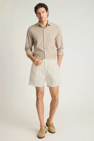 Coastal Linen Shorts for Men