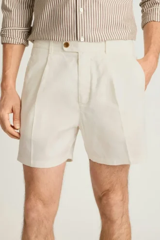 Coastal Linen Shorts for Men