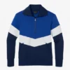 Colorblock Track Half-Zip Pullover
