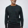 Cotton Blend Crew Neck Sweater