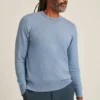 Cotton Cashmere Crew Neck Sweater