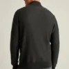 Cotton Cashmere Full-Zip Jacket