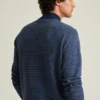 Cotton Cashmere Mock Neck Sweater