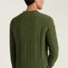 Cotton Cashmere Roll Neck Sweater