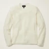 Cotton Linen Roll Neck Sweater