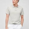 Cotton Linen Sweater Polo