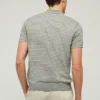 Cotton Linen Sweater Polo