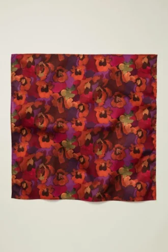 Cotton Pocket Square Made with Liberty Fabric