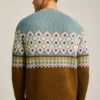 Crew Neck Fair Isle Sweater