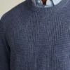 Diamond Stitch Crew Neck Sweater