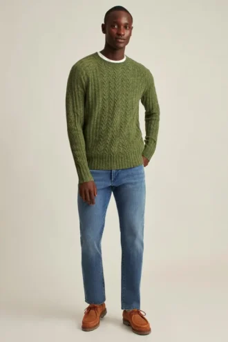 Donegal Cable Crew Neck