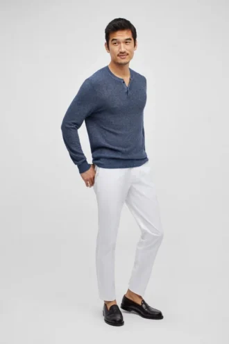 Eco Cotton Sweater Henley