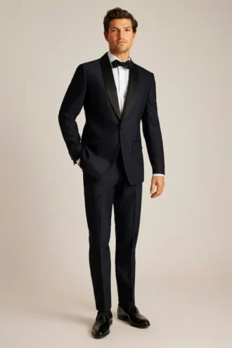 Empire Stretch Italian Wool Tuxedo Jacket