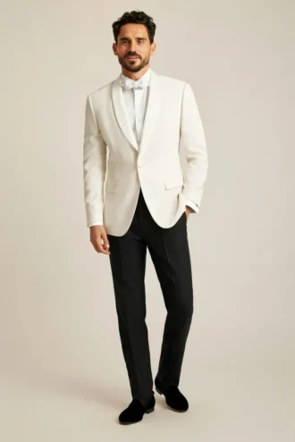 Empire Stretch Italian Wool Tuxedo Jacket