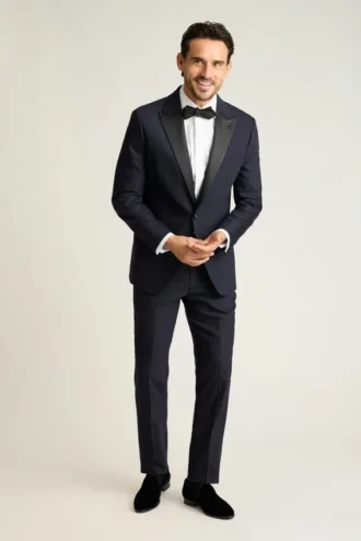 Empire Stretch Italian Wool Tuxedo Pant