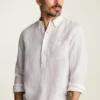 Everyday Mens Linen Popover Shirt