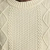 Extrafine Merino Cable Sweater | Soft Merino Wool Cable Knit Sweater