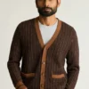 Extrafine Merino Retro Cardigan