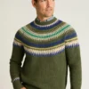 Fair Isle Wool Blend Sweater by Bonobos | Festive Warm Knit