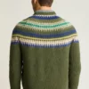 Fair Isle Wool Blend Sweater by Bonobos | Festive Warm Knit