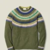 Fair Isle Wool Blend Sweater by Bonobos | Festive Warm Knit