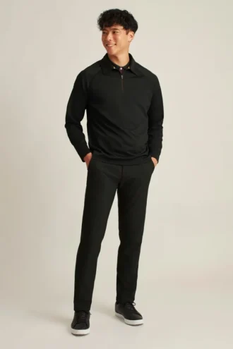Fall Ball Long Sleeve Golf Polo