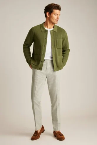 Fisherman Rib Chore Sweater