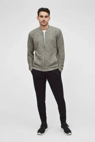 Fleece Bomber Jacket