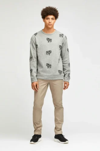 Fleece Crew Neck Sweatshirt