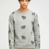 Fleece Crew Neck Sweatshirt