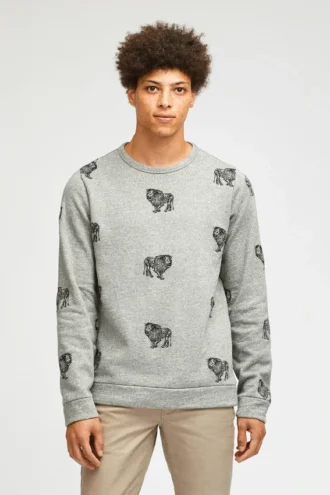 Fleece Crew Neck Sweatshirt