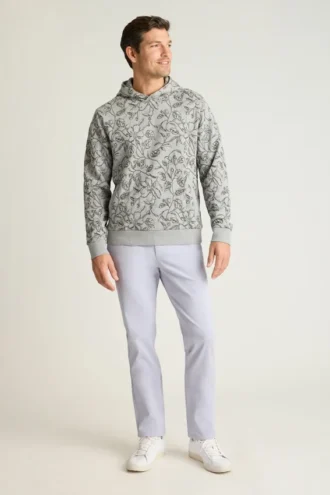 French Terry Hoodie for Men by Bonobos | Embroidered Midweight Comfort