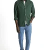 Garment Dyed Tencel Shirt | Soft & Breathable Tencel Button-Down