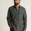 Garment-Dyed Utility Shirt
