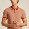 Geo Sweater Polo