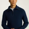Half Zip Collared Sweater