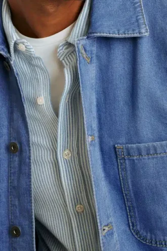 Hemp Denim Overshirt